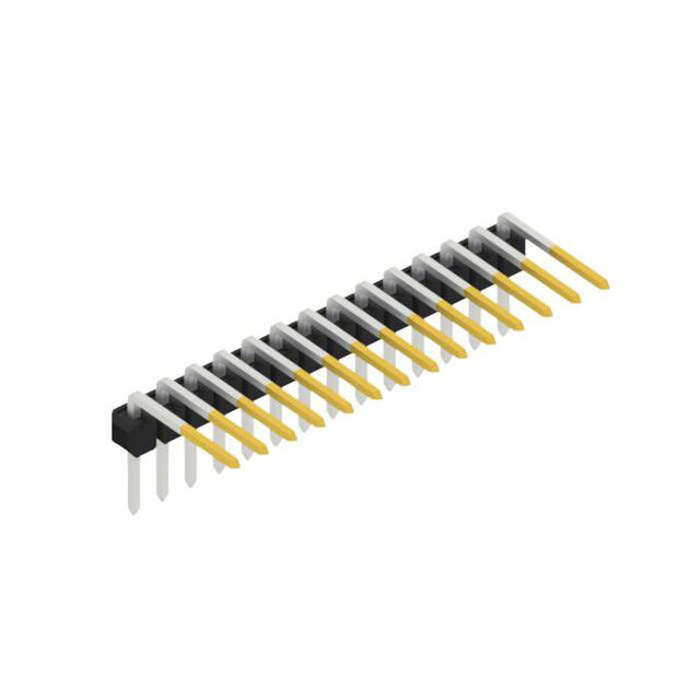 MALE HEADER  0.635 MM, DIMENSIO