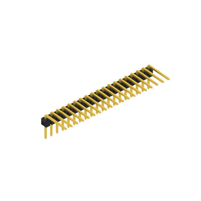 MALE HEADER  0.635 MM, DIMENSIO