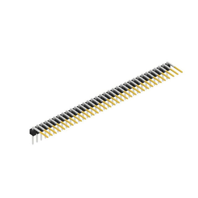 MALE HEADER  0.635 MM, DIMENSIO