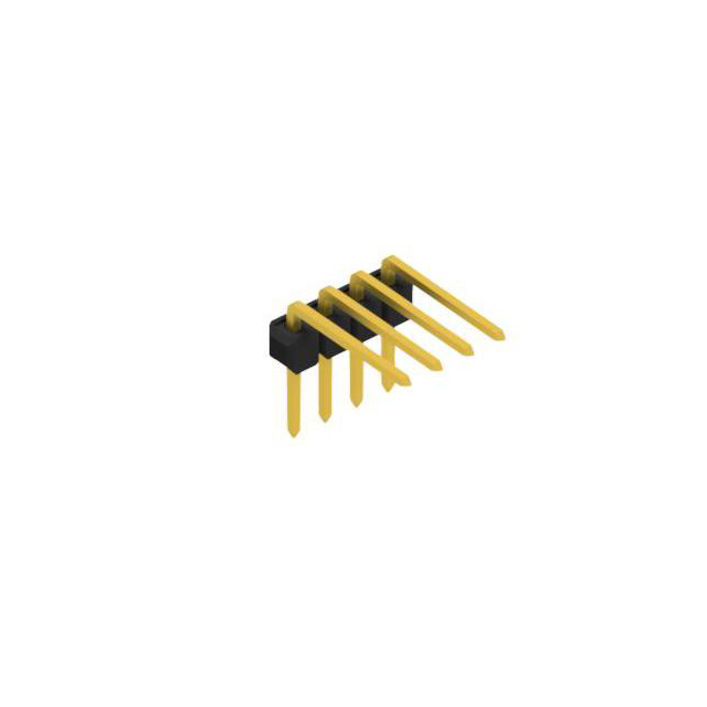MALE HEADER  0.635 MM, DIMENSIO