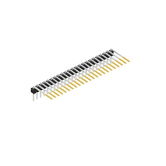 MALE HEADER  0.635 MM, DIMENSIO