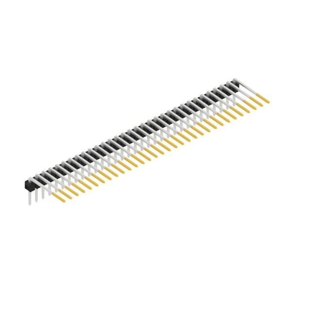 MALE HEADER  0.635 MM, DIMENSIO