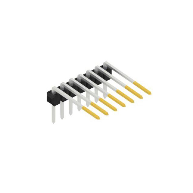 MALE HEADER  0.635 MM, DIMENSIO