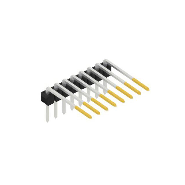 MALE HEADER  0.635 MM, DIMENSIO