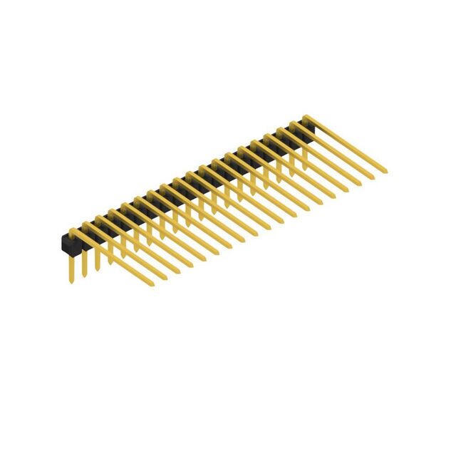 MALE HEADER  0.635 MM, DIMENSIO