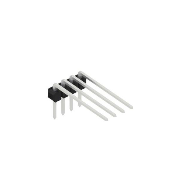 MALE HEADER  0.635 MM, DIMENSIO