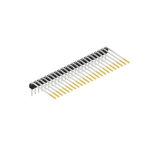 MALE HEADER  0.635 MM, DIMENSIO