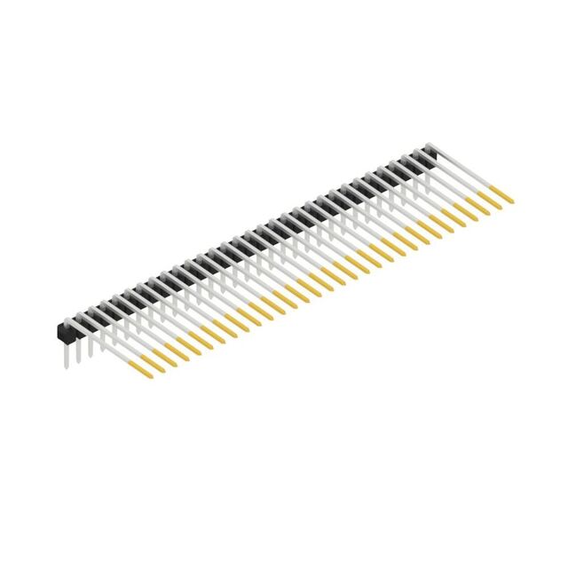 MALE HEADER  0.635 MM, DIMENSIO