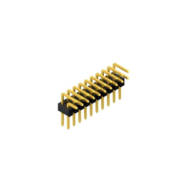 MALE HEADER  0.635 MM, DIMENSIO