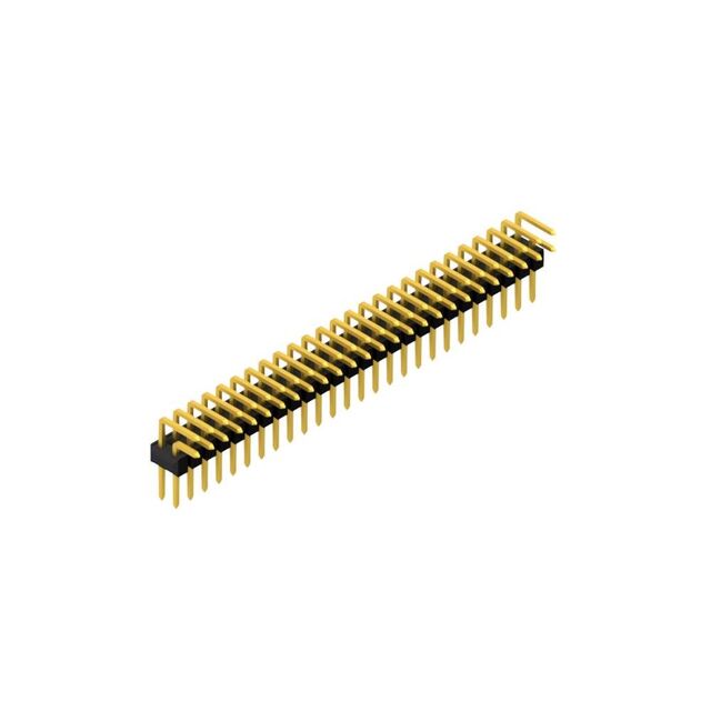 MALE HEADER  0.635 MM, DIMENSIO