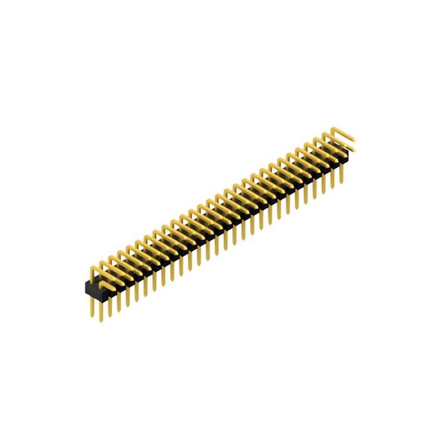MALE HEADER  0.635 MM, DIMENSIO