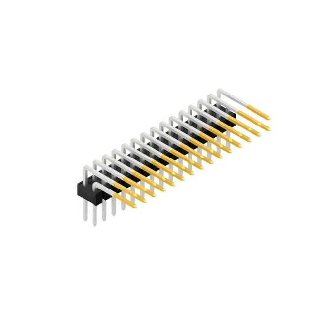 MALE HEADER  0.635 MM, DIMENSIO