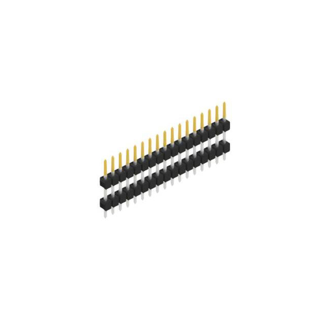 ONE ROW,  0.635 MM STRO