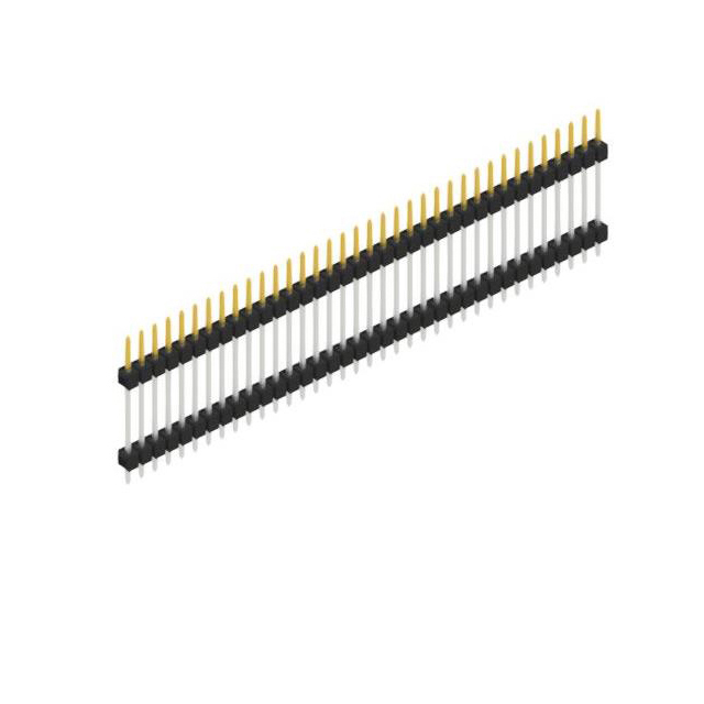 ONE ROW,  0.635 MM STRO