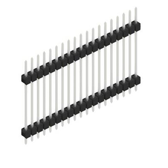 ONE ROW,  0.635 MM STRO