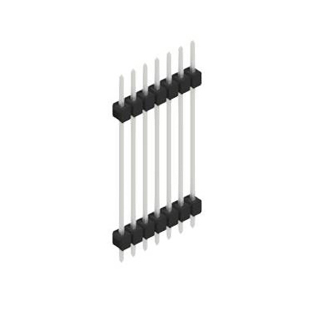 ONE ROW,  0.635 MM STRO