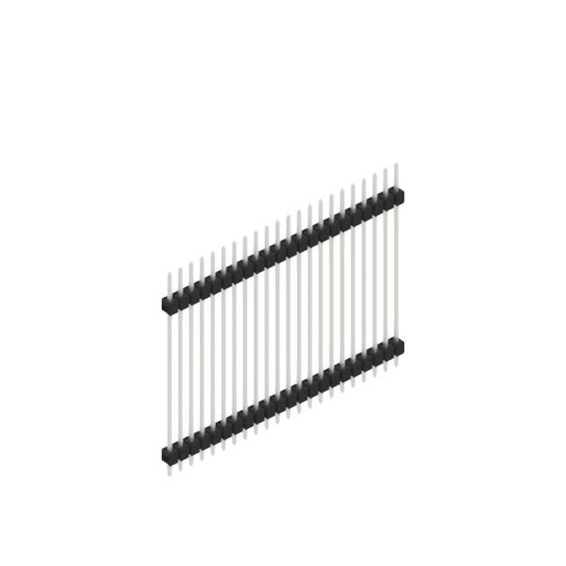 ONE ROW,  0.635 MM STRO