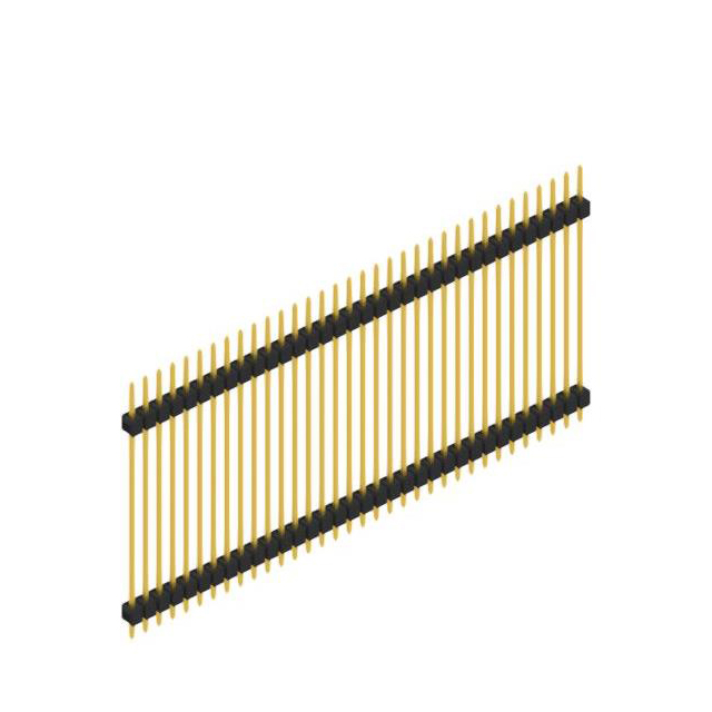 ONE ROW,  0.635 MM STRO