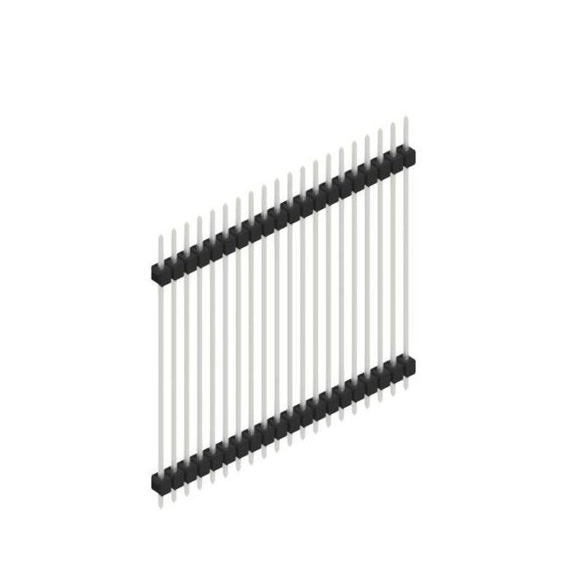 ONE ROW,  0.635 MM STRO