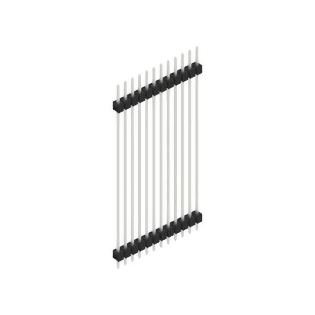 ONE ROW,  0.635 MM STRO