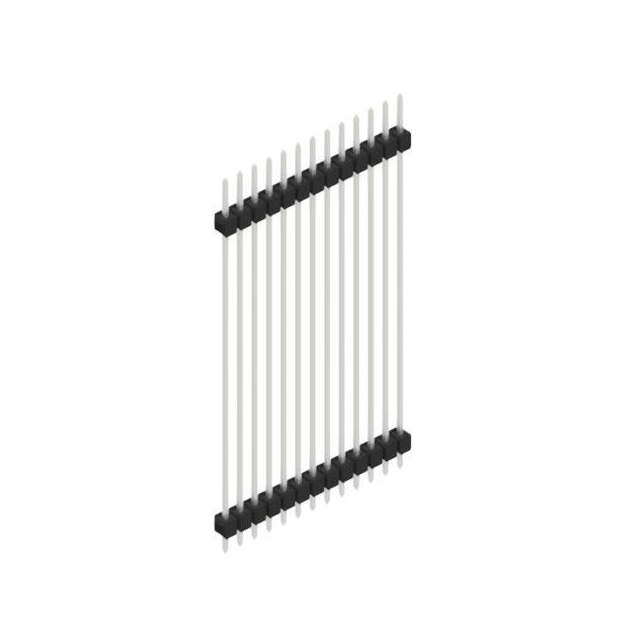 ONE ROW,  0.635 MM STRO