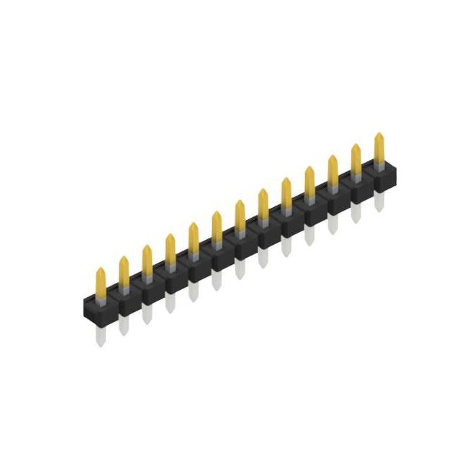 LOW PROFILE, STRAIGHT,  0.635 M