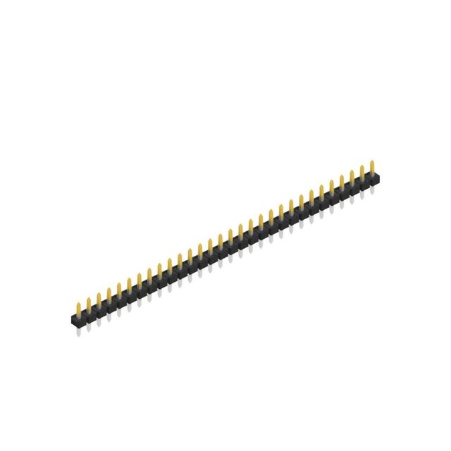 LOW PROFILE, STRAIGHT,  0.635 M