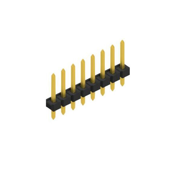 LOW PROFILE, STRAIGHT,  0.635 M