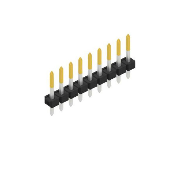 LOW PROFILE, STRAIGHT,  0.635 M