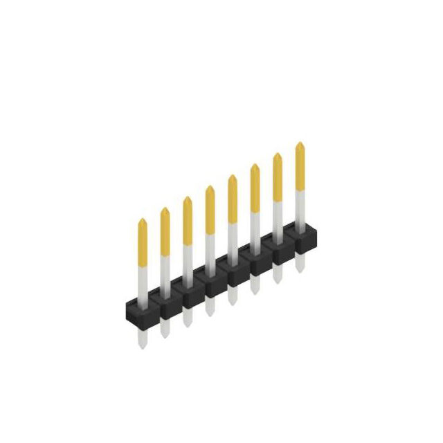 LOW PROFILE, STRAIGHT,  0.635 M