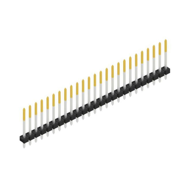 LOW PROFILE, STRAIGHT,  0.635 M