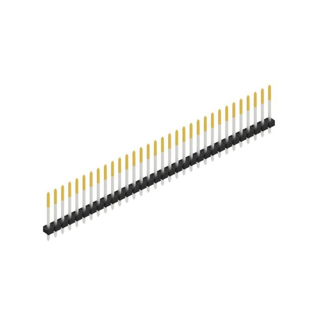 LOW PROFILE, STRAIGHT,  0.635 M