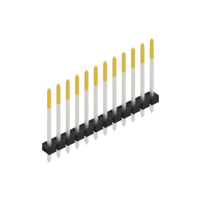 LOW PROFILE, STRAIGHT,  0.635 M