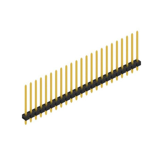 LOW PROFILE, STRAIGHT,  0.635 M