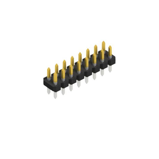 LOW PROFILE, STRAIGHT,  0.635 M