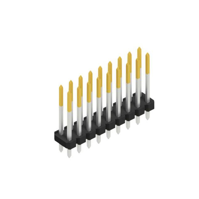 LOW PROFILE, STRAIGHT,  0.635 M
