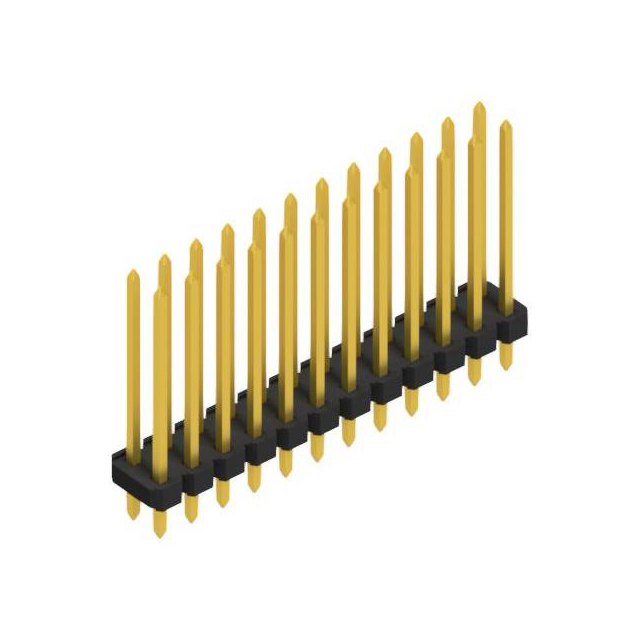 LOW PROFILE, STRAIGHT,  0.635 M