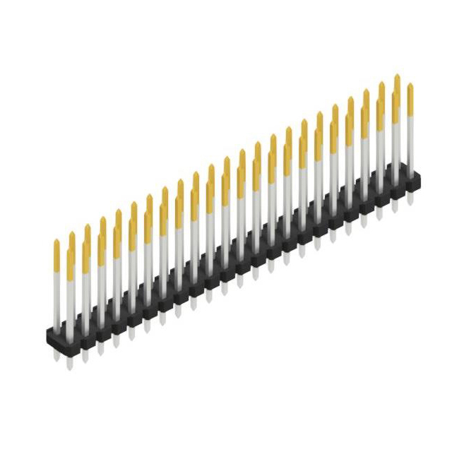 LOW PROFILE, STRAIGHT,  0.635 M