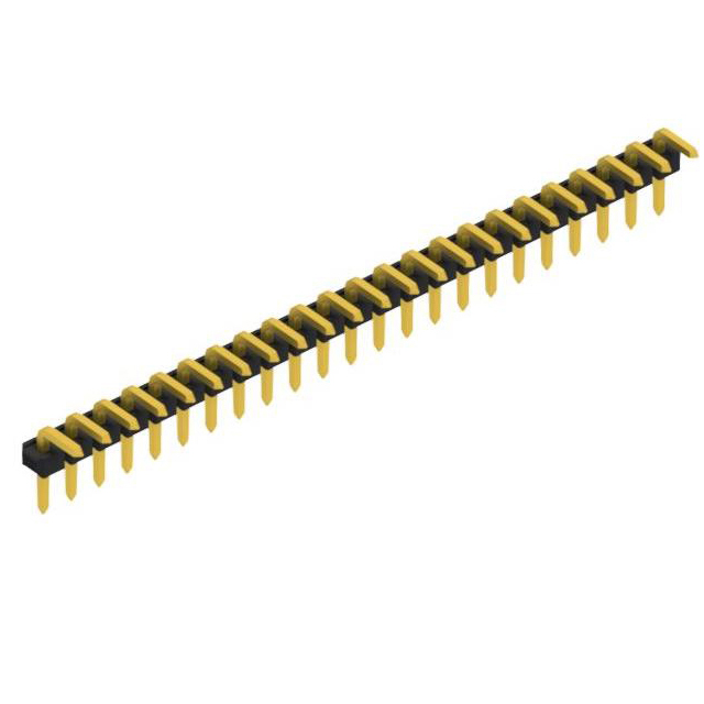 LOW PROFILE, ANGLED,  0.635 MM