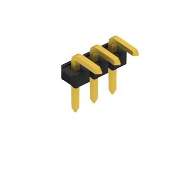 LOW PROFILE, ANGLED,  0.635 MM