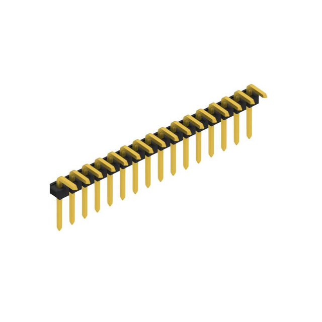 LOW PROFILE, ANGLED,  0.635 MM