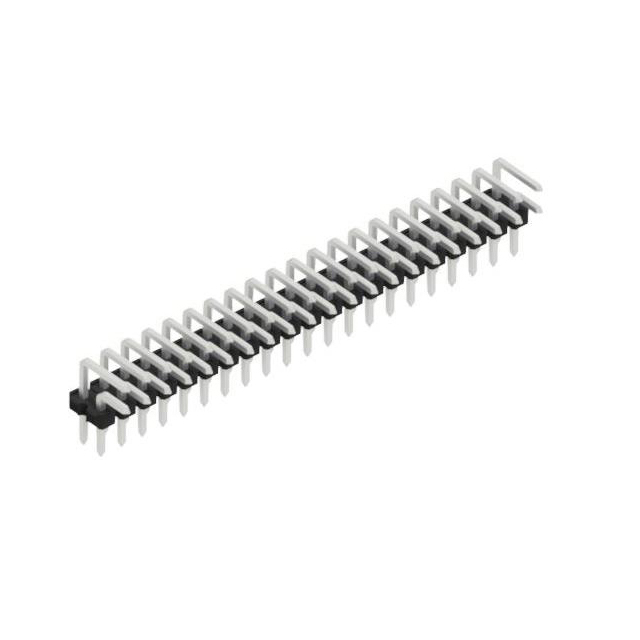 LOW PROFILE, ANGLED,  0.635 MM