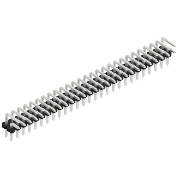 LOW PROFILE, ANGLED,  0.635 MM