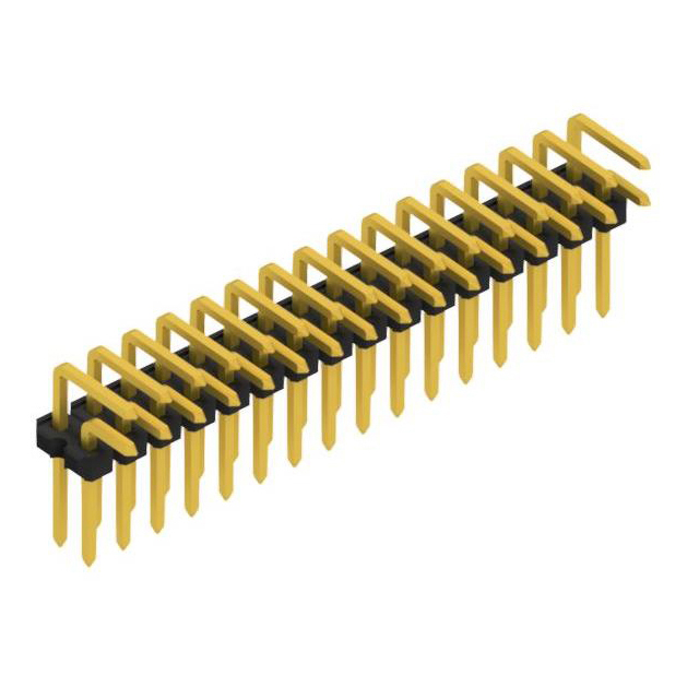 LOW PROFILE, ANGLED,  0.635 MM