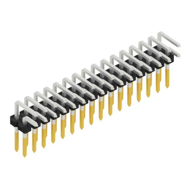 LOW PROFILE, ANGLED,  0.635 MM