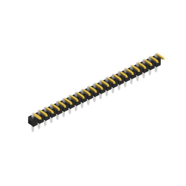 MALE HEADER  0.635 MM, DIMENSIO