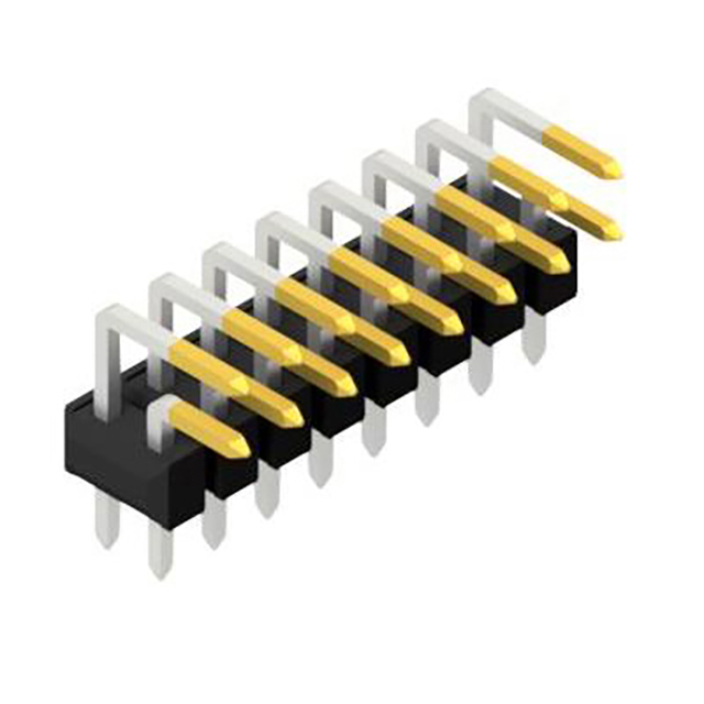 MALE HEADER  0.635 MM, DIMENSIO