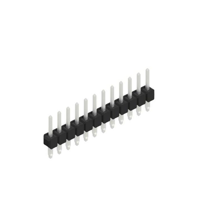 One row, 1-36 contacts, for PCB