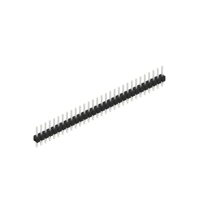 One row, 1-36 contacts, for PCB