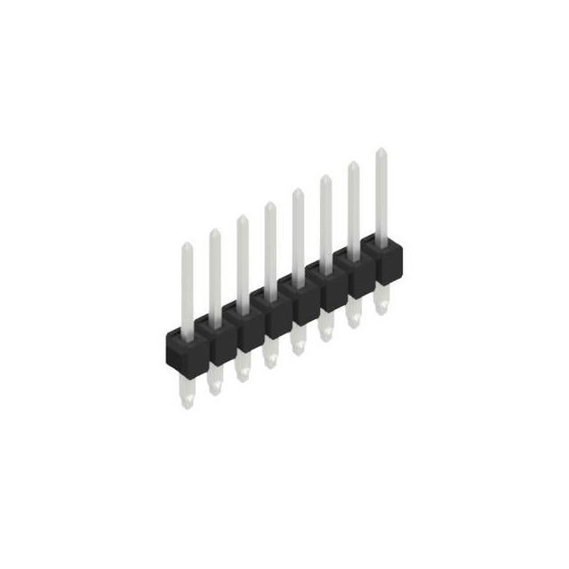 One row, 1-36 contacts, for PCB